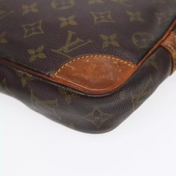 LOUIS VUITTON Monogram Marly Dragonne GM Clutch Bag M51825 LV Auth 89295 - Picture 3 of 16